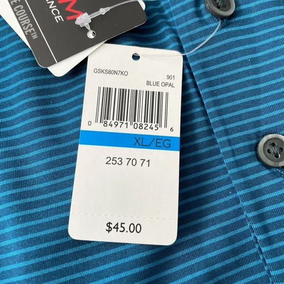 Mens XL short sleeve golf shirt Grand Slam brand - Picture 3 of 4